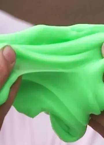 Receita de Slime com sabão em pó e tinta guache