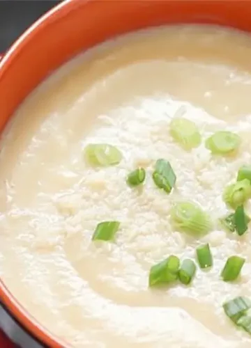 Receita de Sopa de couve flor com curry