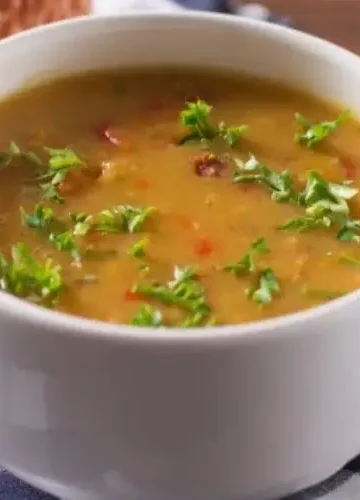 Receita de Sopa de gengibre