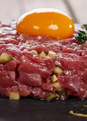 Receita de Steak Tartare ou Steak Tartar ou ainda bife tártaro