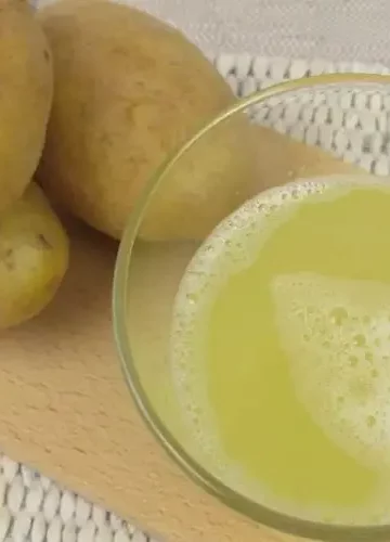 Receita de Suco de Batata para Gastrite