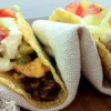 Receita de Tacos de Mandioca com Creme de Queijo