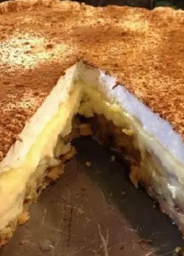 Receita de Torta de Banana com Amêndoas