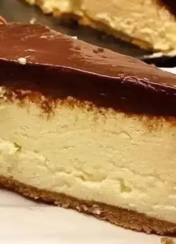 Torta Holandesa com Creme de Maracujá