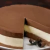 Receita de Torta Mousse 3 Sabores