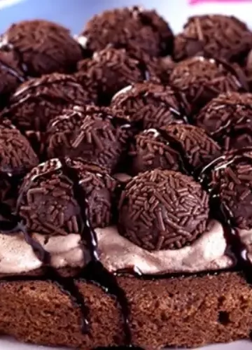 Receita de Torta Sorvete de Brigadeiro