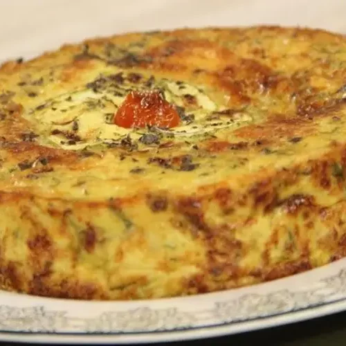 Receita de Torta de Abobrinha Vegetariana