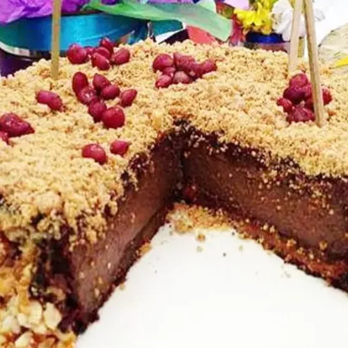 Receita de Torta de Amendoim e Paçoca