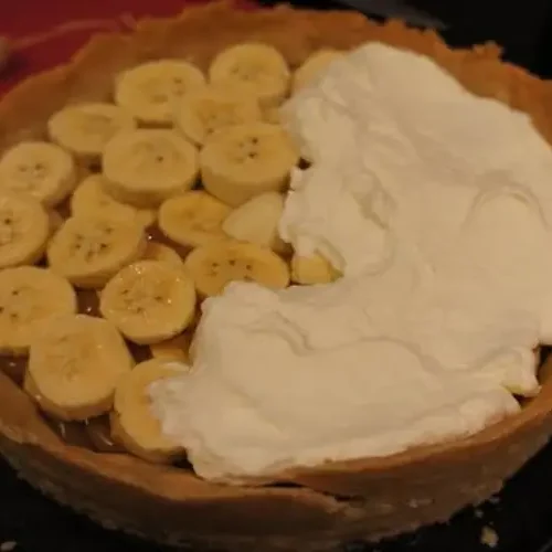 Receita de Torta de Doce de Leite com Banana e Chocolate