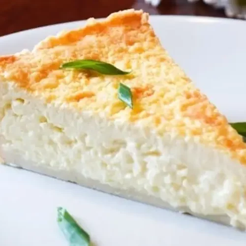 Receita de Torta de Queijo Minas