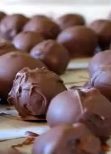 Receita de Trufas de chocolate no Microondas