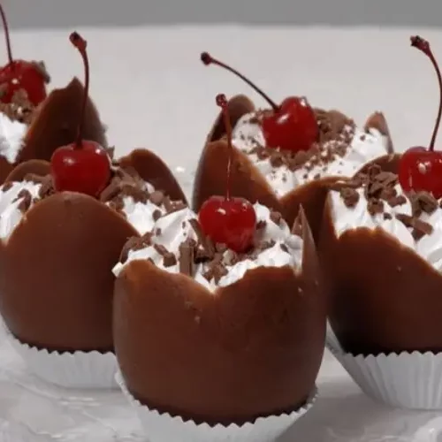 Receita de Tulipas de Chocolate