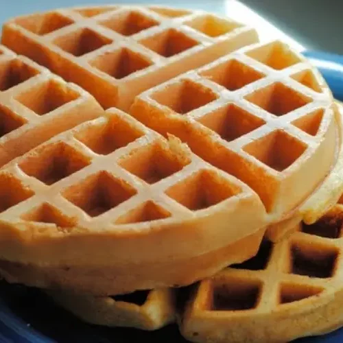 Receita de Waffle Americano