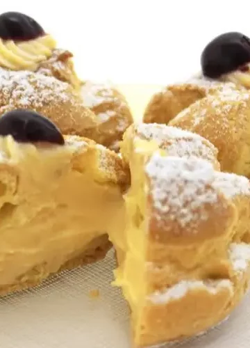 Receita de Zeppole Doce