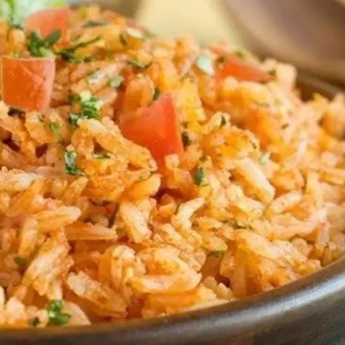 Receita de Arroz Vermelho Mexicano