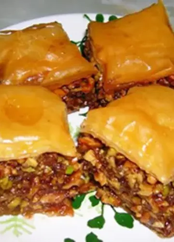 Receita de BaKlava Pastel Arabe