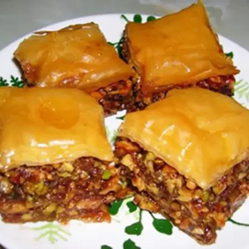 Receita de BaKlava Pastel Arabe