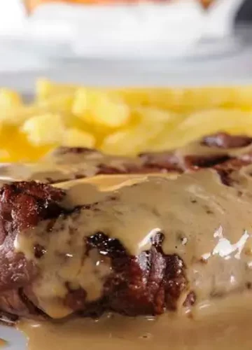 Receita de Bife à café