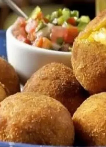 Receita de Bolinho de Vatapá