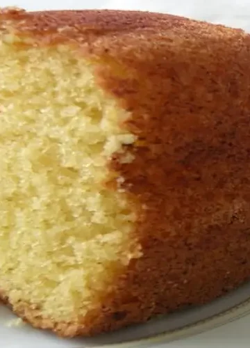 Receita de Bolo de Areia