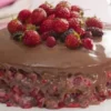 Receita de Bolo de Chocolate com Frutas Vermelhas