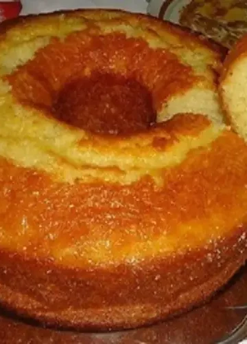 Receita de Bolo de Laranja de Liquidificador