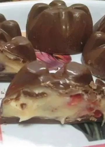 Receita de Bombom de Cereja Gigante