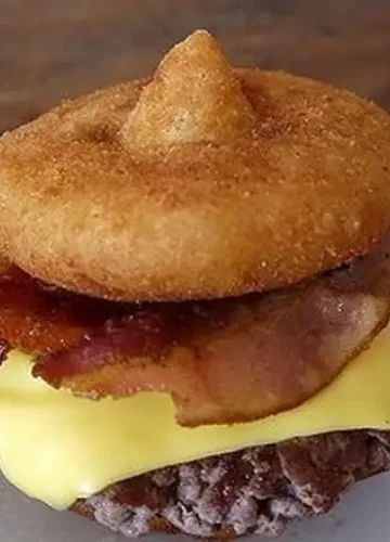 Receita de Coxinha Burguer