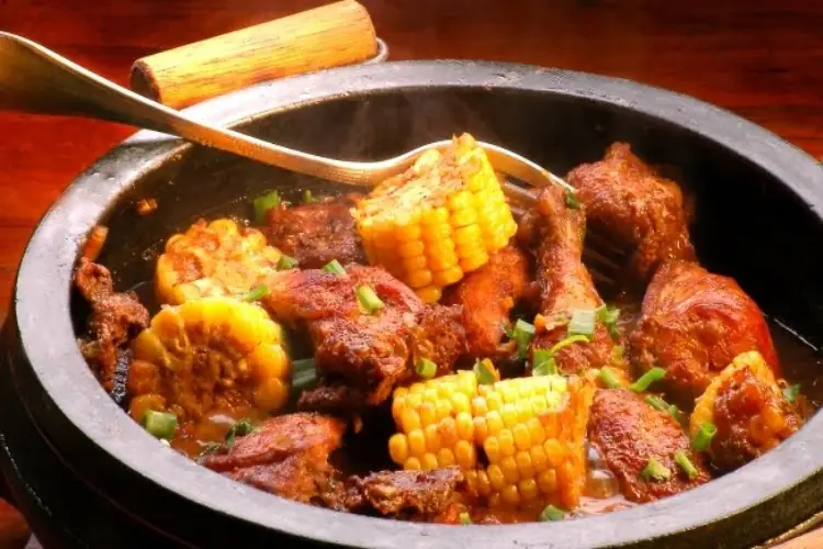 Receita de Frango Caipira