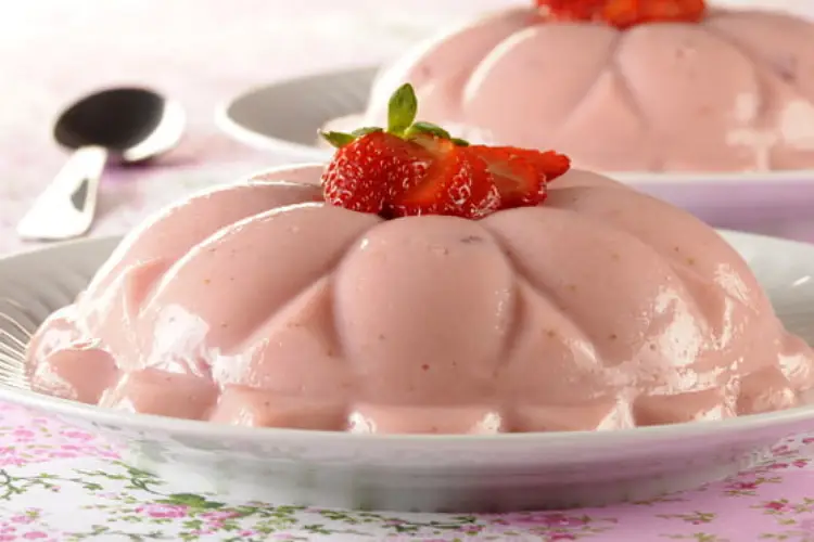 Receita de Creme de Morango Gelado