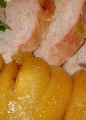 Receita de Lombinho com Maçã e Mel