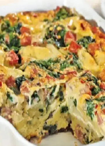 Receita de Omelete de Forno