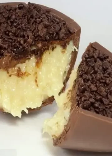 Receita de Ovo de Páscoa Trufado de Beijinho Amarula ou Chocolate Branco