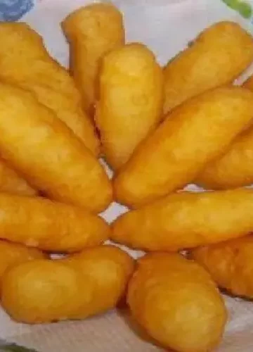 Receita de Bolinho de Batata e Queijo