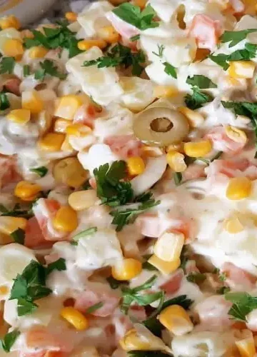 Receita de Salada de Maionese