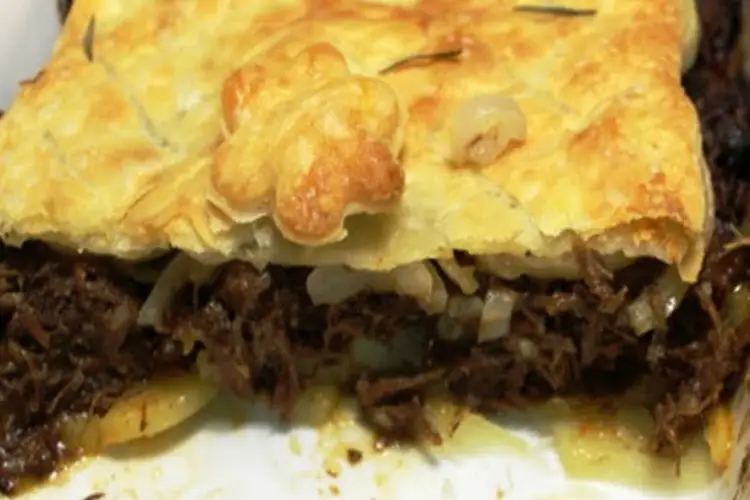 Torta de Carne com Cerveja